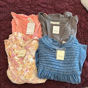 Free People We the Free Bundle Lot NWT